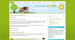 Desktop Screenshot of basisschooldelinde.be